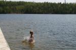 Beaches and swimming at Ontario lakeside resorts